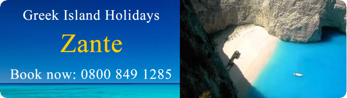 Holidays to Zante